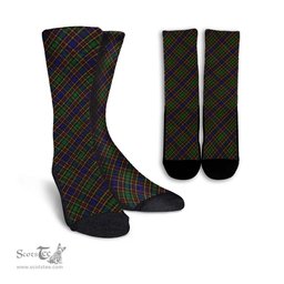 ScotsTee Shop Scottish Vosko Clan Tartan Socks For Men & Women