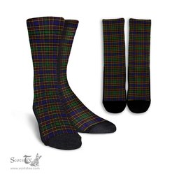 ScotsTee Shop Scottish Vosko Clan Tartan Socks For Men & Women