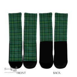 ScotsTee Shop Scottish Ross Hunting Ancient Clan Tartan Socks For Men & Women