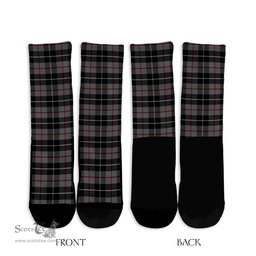 ScotsTee Shop Scottish Thompson Grey Clan Tartan Socks For Men & Women