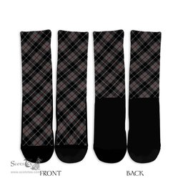 ScotsTee Shop Scottish Thompson Grey Clan Tartan Socks For Men & Women