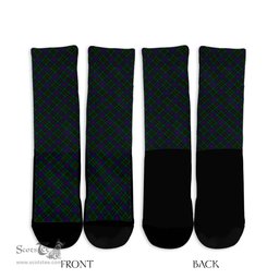 ScotsTee Shop Scottish Wood Clan Tartan Socks For Men & Women