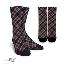 ScotsTee Shop Scottish Stewart Navy Clan Tartan Socks For Men & Women