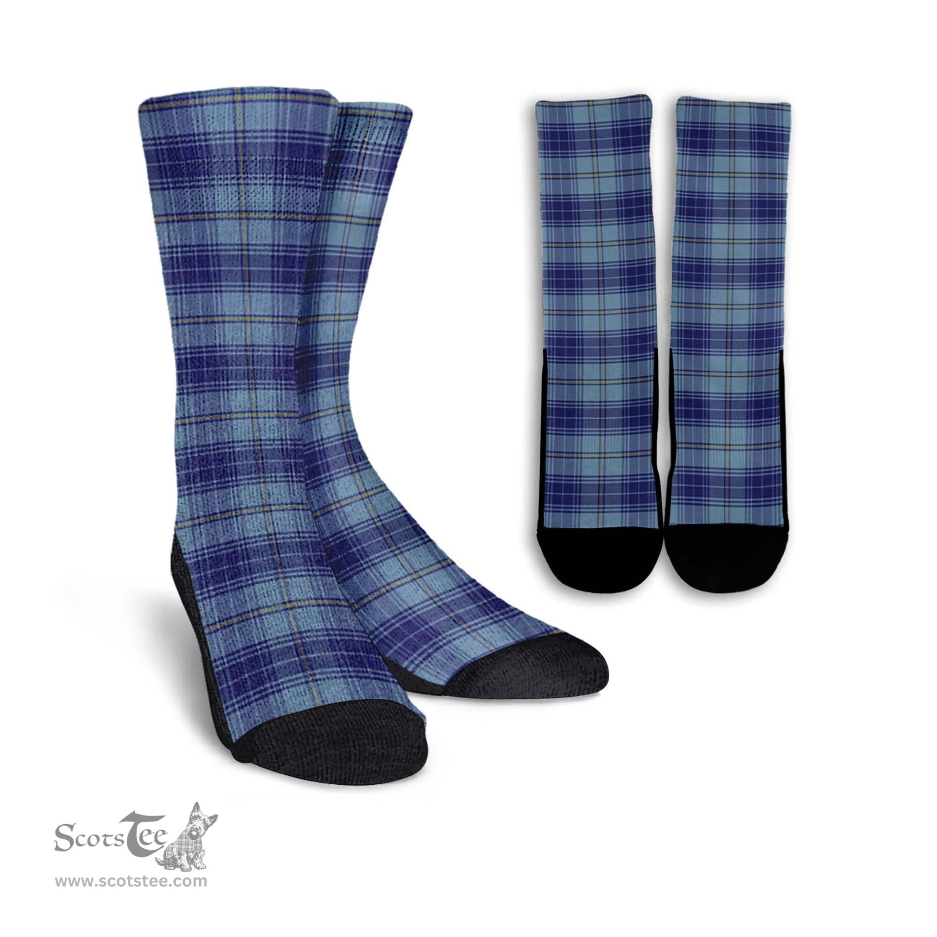 ScotsTee Shop Scottish Traynor Clan Tartan Socks For Men & Women