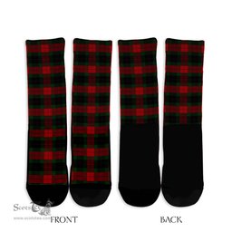 ScotsTee Shop Scottish Skene of Cromar Black Clan Tartan Socks For Men & Women