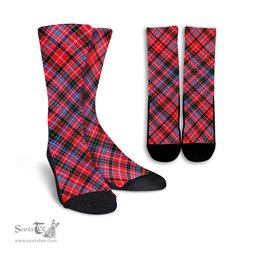 ScotsTee Shop Scottish Udny Clan Tartan Socks For Men & Women