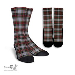 ScotsTee Shop Scottish Stewart Dress Clan Tartan Socks For Men & Women