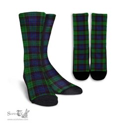 ScotsTee Shop Scottish Stewart Old Modern Clan Tartan Socks For Men & Women