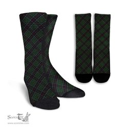 ScotsTee Shop Scottish Sinclair Hunting Clan Tartan Socks For Men & Women