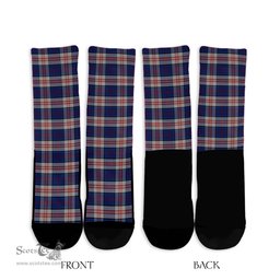 ScotsTee Shop Scottish Stewart of Appin Hunting Dress Clan Tartan Socks For Men & Women