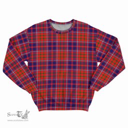ScotsTee Shop Scottish Cameron of Lochiel Modern Clan Plaid Tartan Sweatshirt