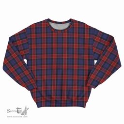 ScotsTee Shop Scottish Graham of Menteith Red Clan Plaid Tartan Sweatshirt