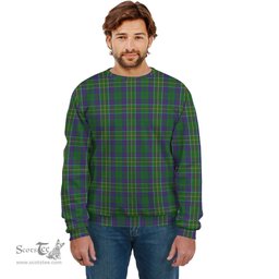 ScotsTee Shop Scottish Hunter of Hunterston Clan Plaid Tartan Sweatshirt