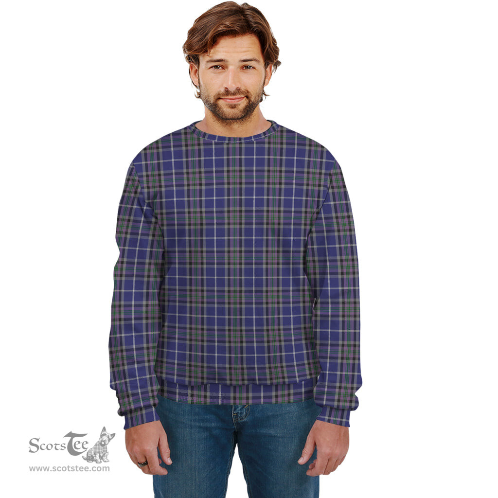 ScotsTee Shop Scottish Alexander of Menstry Clan Plaid Tartan Sweatshirt