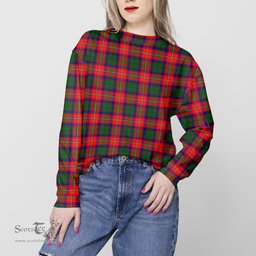 ScotsTee Shop Scottish Hopkirk Clan Plaid Tartan Sweatshirt