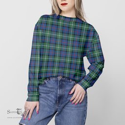ScotsTee Shop Scottish Davidson of Tulloch Clan Plaid Tartan Sweatshirt