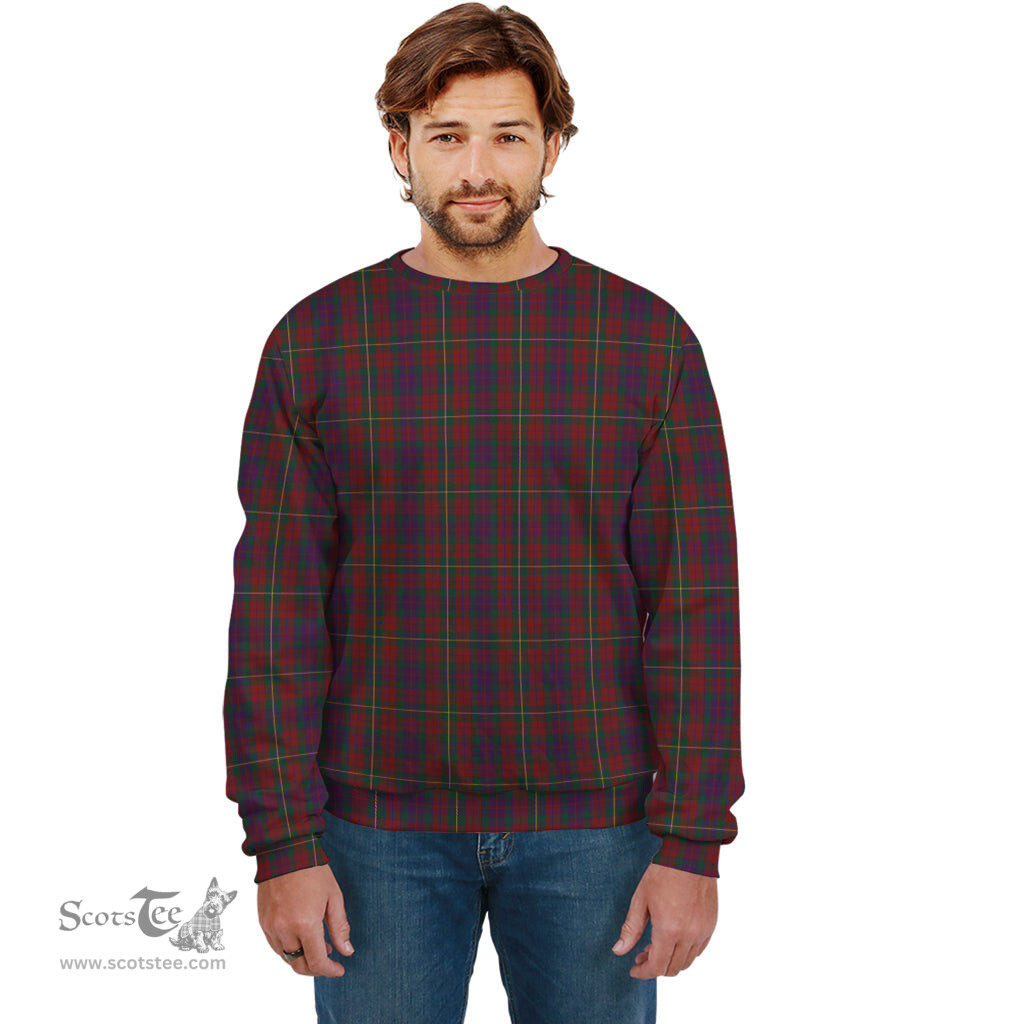 ScotsTee Shop Scottish Clare County Ireland Clan Plaid Tartan Sweatshirt