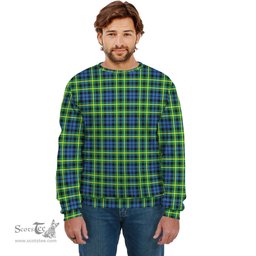 ScotsTee Shop Scottish Campbell of Breadalbane Ancient Clan Plaid Tartan Sweatshirt
