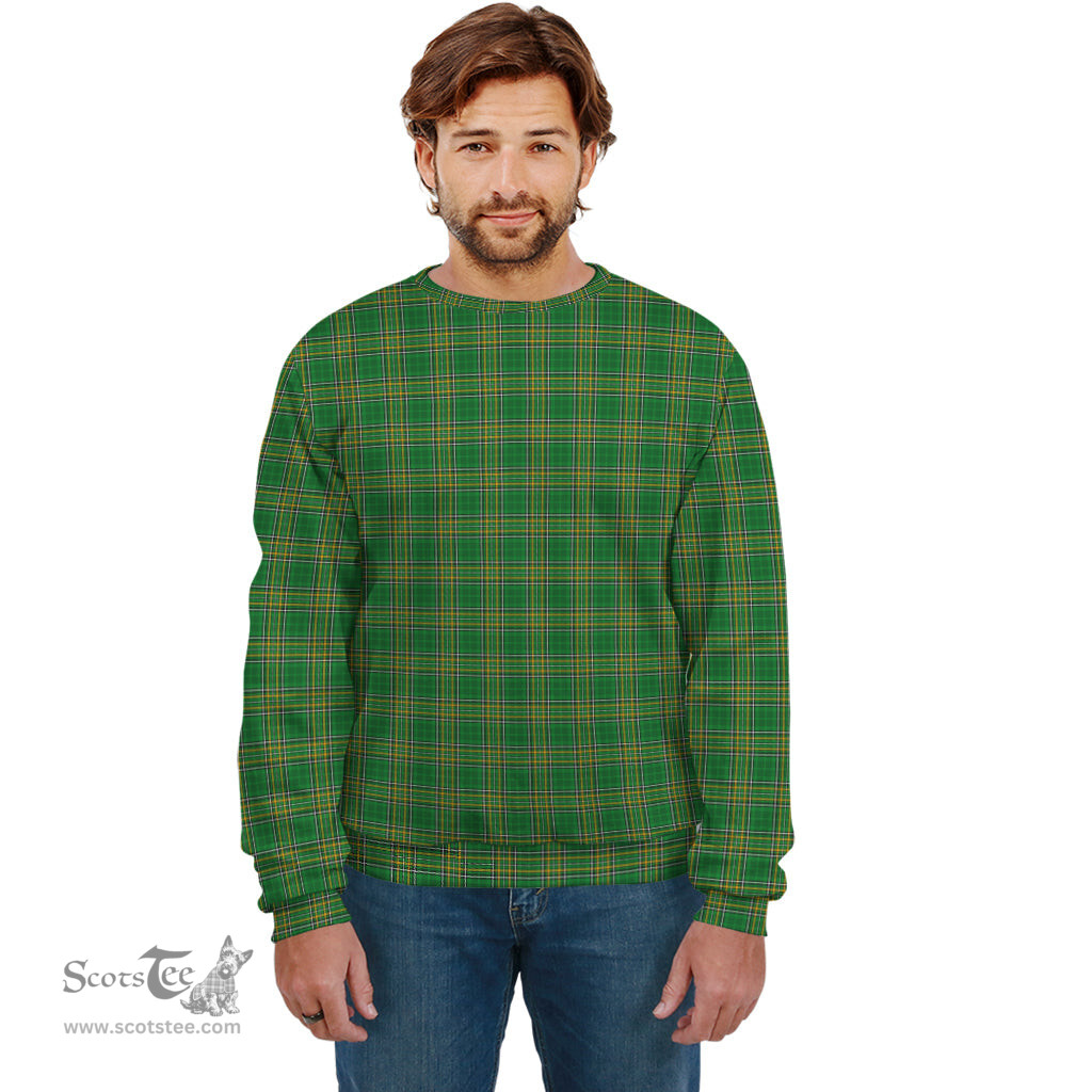 ScotsTee Shop Scottish Ireland National Clan Plaid Tartan Sweatshirt