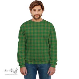 ScotsTee Shop Scottish Ireland National Clan Plaid Tartan Sweatshirt