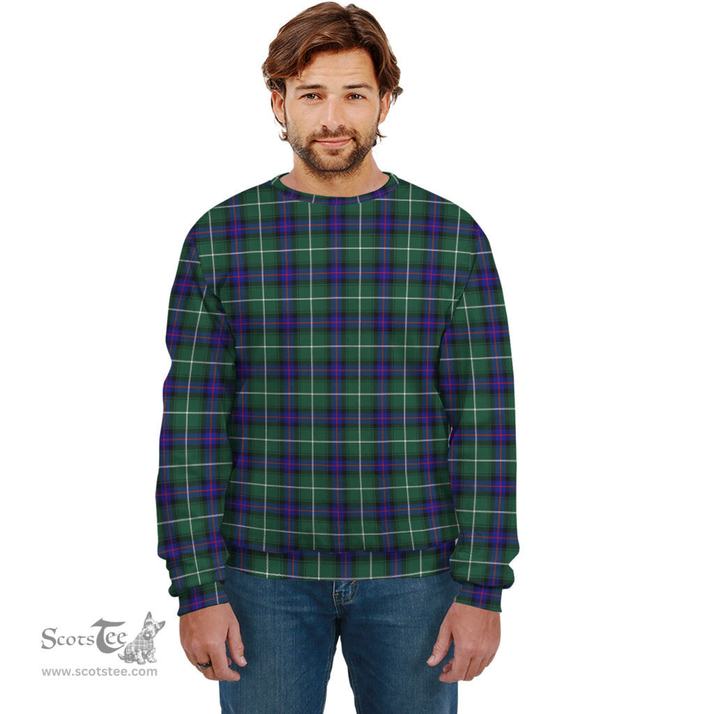 ScotsTee Shop Scottish MacDonald of the Isles Hunting Modern Clan Plaid Tartan Sweatshirt