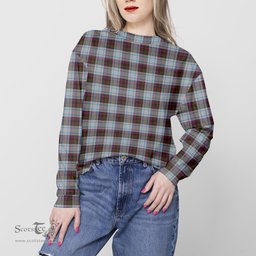 ScotsTee Shop Scottish MacDonald Dress Ancient County Ireland Clan Plaid Tartan Sweatshirt