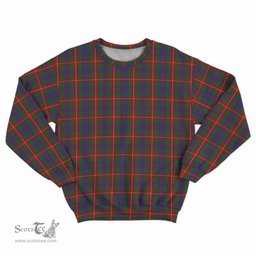 ScotsTee Shop Scottish Fraser of Lovat Clan Plaid Tartan Sweatshirt