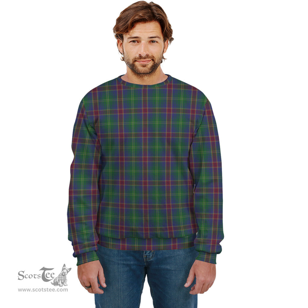 ScotsTee Shop Scottish Hart of Scotland Clan Plaid Tartan Sweatshirt