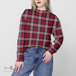 ScotsTee Shop Scottish MacDonald Dress Irish Clan Plaid Tartan Sweatshirt