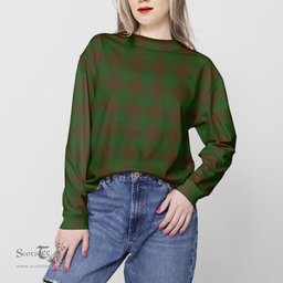 ScotsTee Shop Scottish MacAlister of Glenbarr Hunting Clan Plaid Tartan Sweatshirt