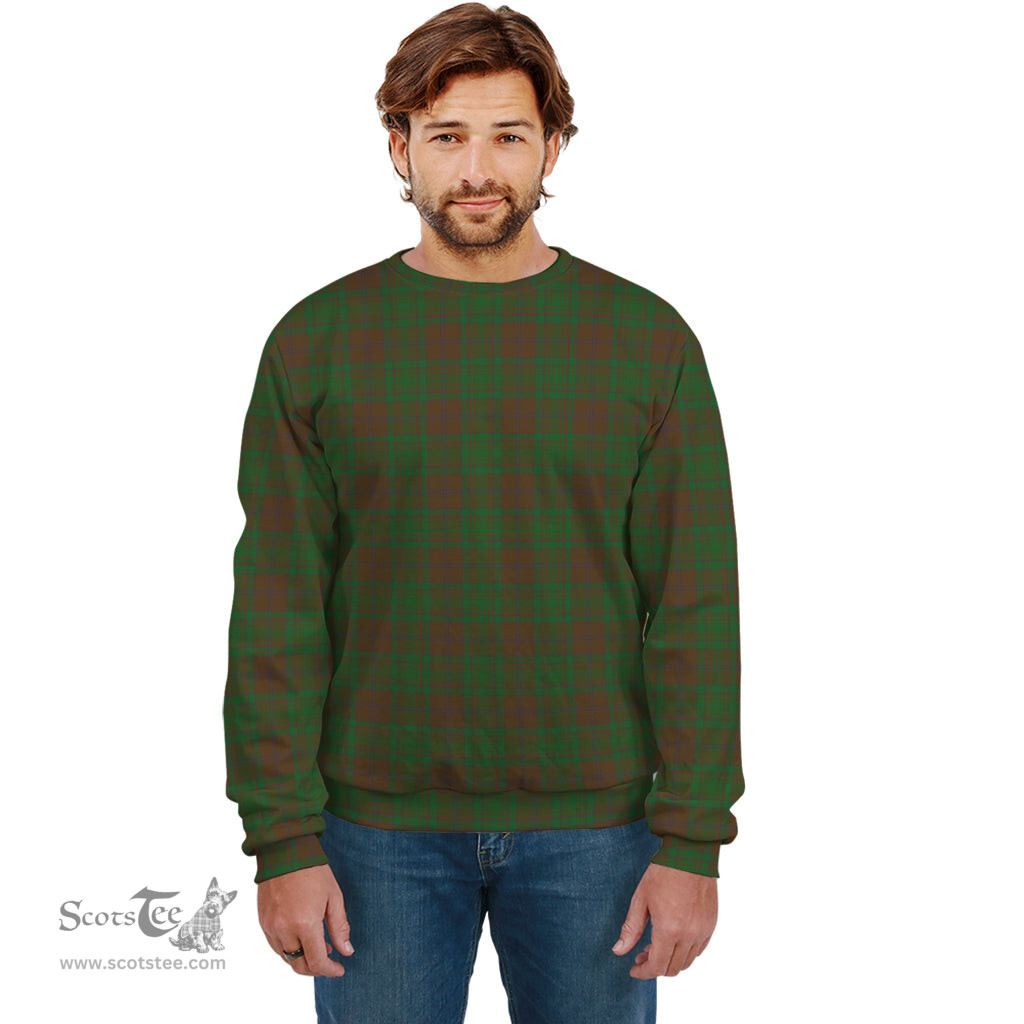 ScotsTee Shop Scottish MacAlister of Glenbarr Hunting Clan Plaid Tartan Sweatshirt