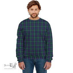 ScotsTee Shop Scottish Graham of Menteith Clan Plaid Tartan Sweatshirt
