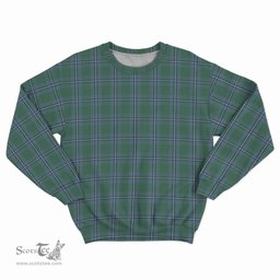 ScotsTee Shop Scottish Irvine of Drum Clan Plaid Tartan Sweatshirt