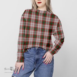 ScotsTee Shop Scottish Lindsay Dress Red Clan Plaid Tartan Sweatshirt