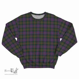 ScotsTee Shop Scottish MacDonell of Glengarry Clan Plaid Tartan Sweatshirt