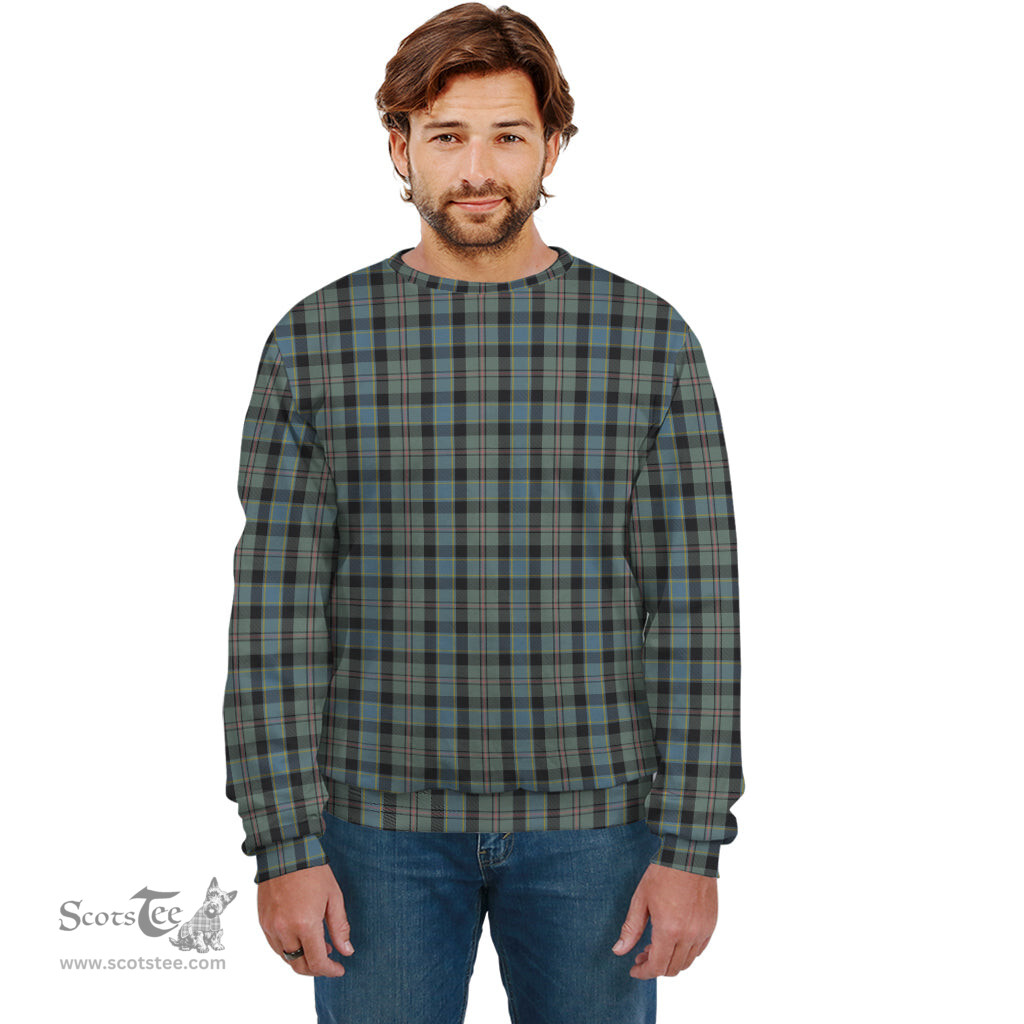 ScotsTee Shop Scottish Ogilvie (Ogilvy) Hunting Clan Plaid Tartan Sweatshirt