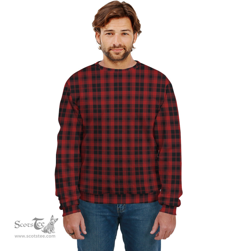 ScotsTee Shop Scottish Murray of Ochtertyre Clan Plaid Tartan Sweatshirt