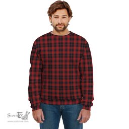 ScotsTee Shop Scottish Murray of Ochtertyre Clan Plaid Tartan Sweatshirt