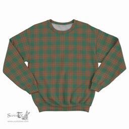 ScotsTee Shop Scottish Menzies Green Ancient Clan Plaid Tartan Sweatshirt