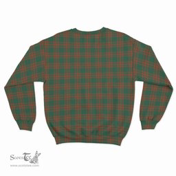 ScotsTee Shop Scottish Menzies Green Ancient Clan Plaid Tartan Sweatshirt