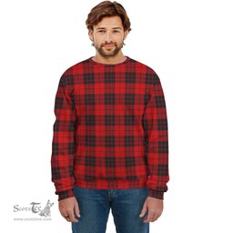 ScotsTee Shop Scottish MacLeod of Raasay Clan Plaid Tartan Sweatshirt
