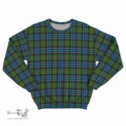 ScotsTee Shop Scottish Newlands of Lauriston Clan Plaid Tartan Sweatshirt
