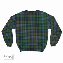 ScotsTee Shop Scottish Newlands of Lauriston Clan Plaid Tartan Sweatshirt