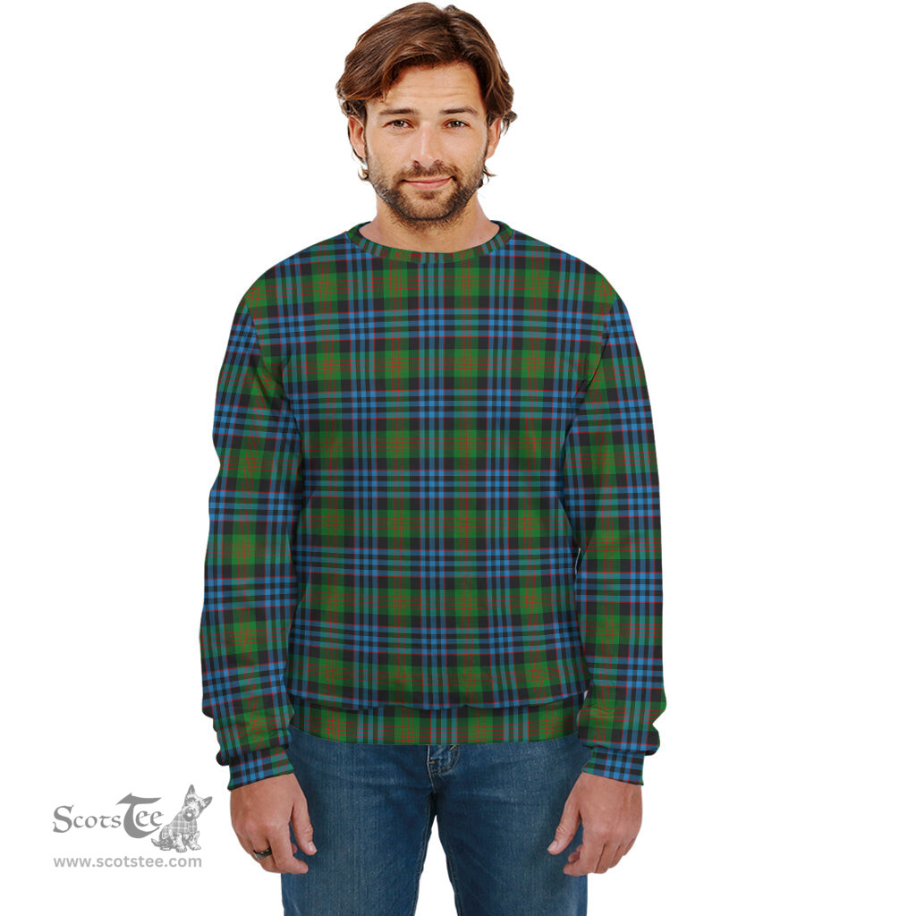 ScotsTee Shop Scottish Newlands of Lauriston Clan Plaid Tartan Sweatshirt