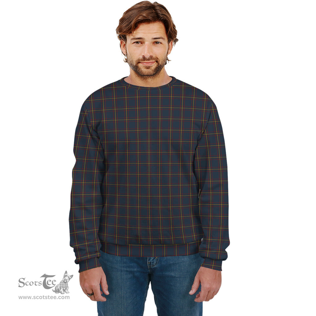 ScotsTee Shop Scottish MacLaine of Lochbuie Hunting Clan Plaid Tartan Sweatshirt