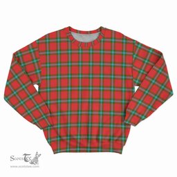 ScotsTee Shop Scottish MacLaine of Loch Buie Clan Plaid Tartan Sweatshirt
