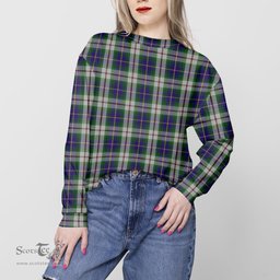 ScotsTee Shop Scottish MacLeod Of Californian Clan Plaid Tartan Sweatshirt