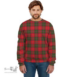 ScotsTee Shop Scottish Stewart of Appin Modern Clan Plaid Tartan Sweatshirt