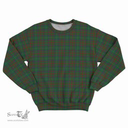 ScotsTee Shop Scottish Shaw of Tordarroch Green Hunting Clan Plaid Tartan Sweatshirt