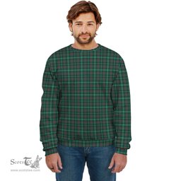 ScotsTee Shop Scottish Ross Hunting Modern Clan Plaid Tartan Sweatshirt